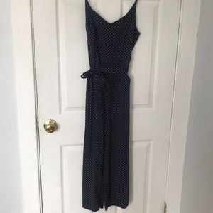 Women’s polka dot jump suit
